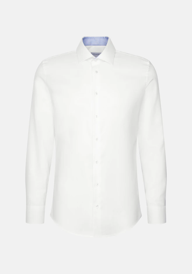 Slim Business Hemd Uni in Weiß | Seidensticker Onlineshop