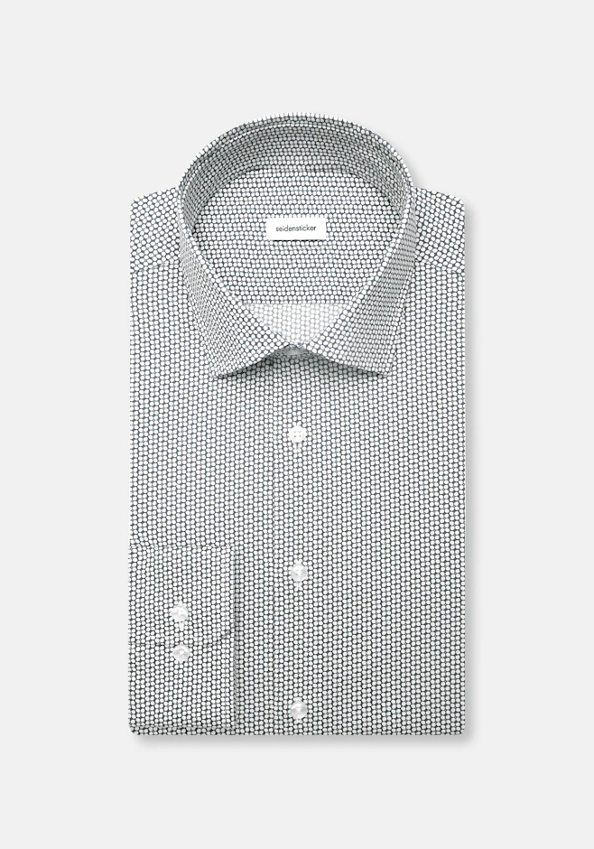 Slim Chemise Performance Imprimé dans Vert | Boutique en ligne Seidensticker