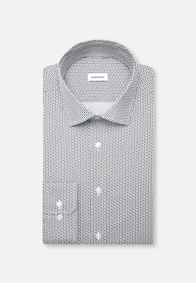 Slim Chemise Performance Imprimé dans Vert | Boutique en ligne Seidensticker