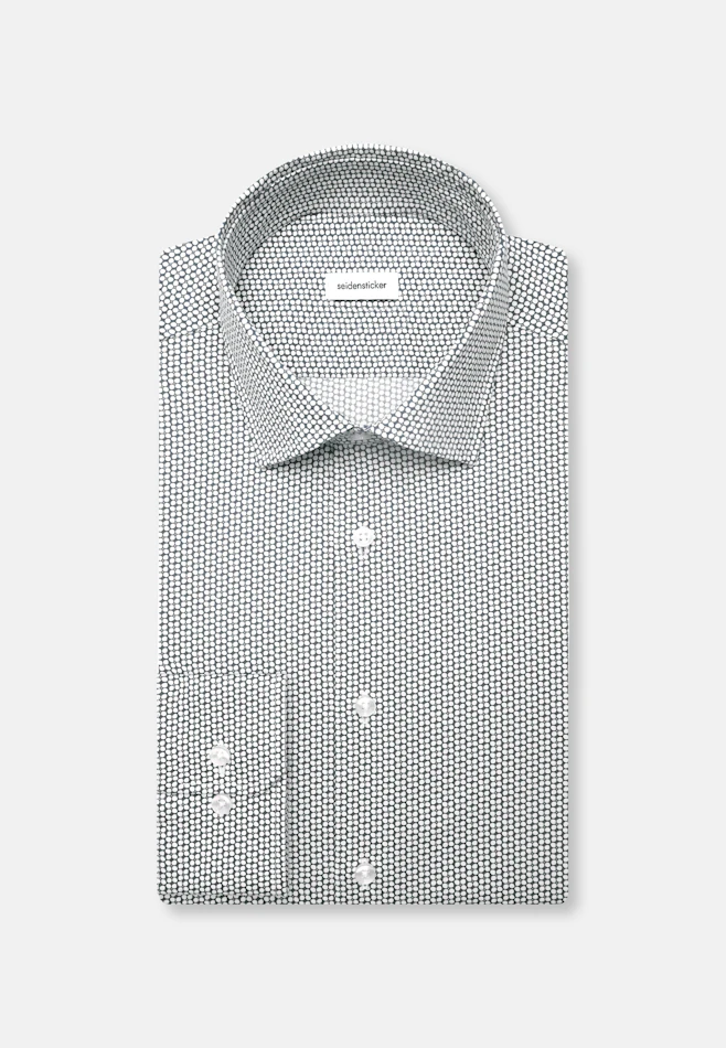 Slim Chemise Performance Imprimé dans Vert | Boutique en ligne Seidensticker
