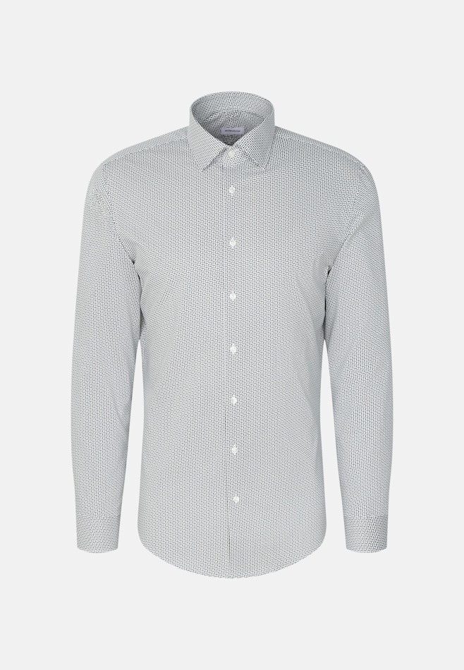 Slim Chemise Performance Imprimé dans Vert | Boutique en ligne Seidensticker