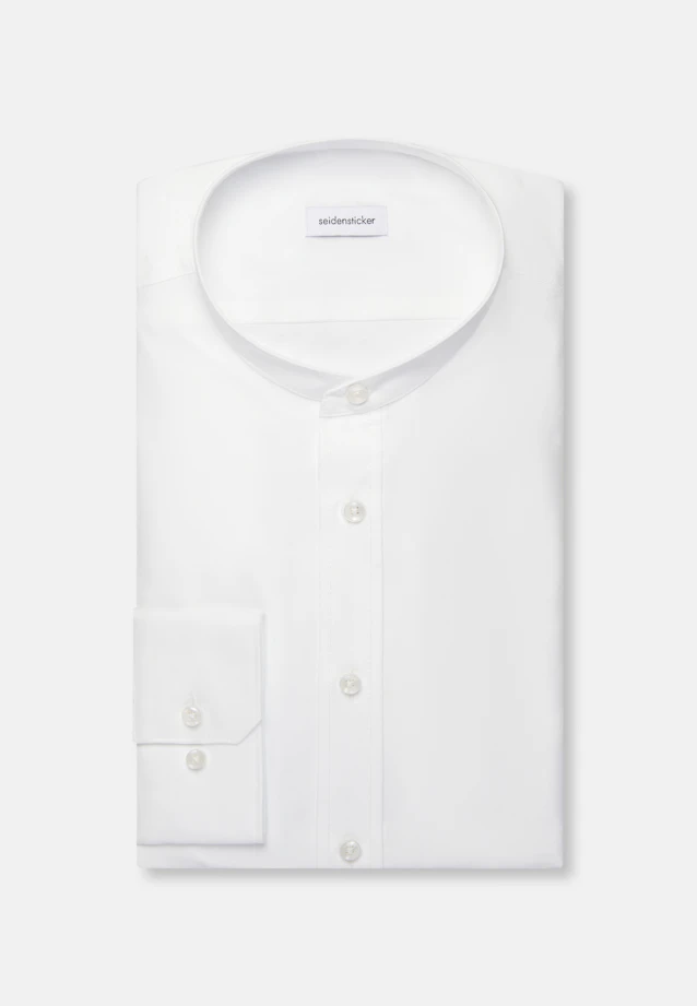 Slim Business Hemd Uni in Weiß |  Seidensticker Onlineshop