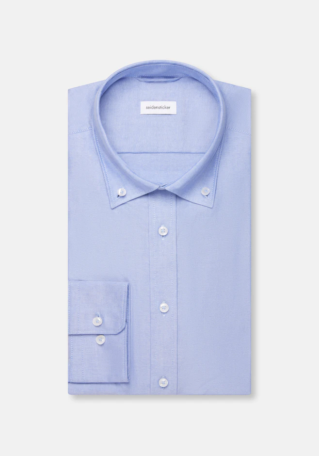 Slim Chemise d'affaires Uni dans Bleu Clair | Boutique en ligne Seidensticker