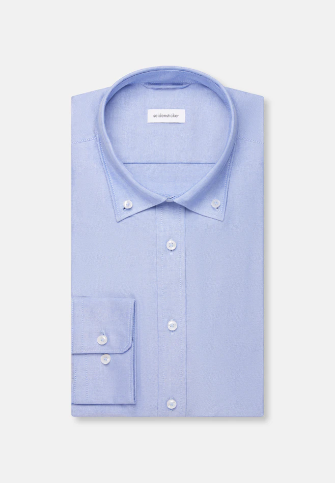 Slim Chemise d'affaires Uni dans Bleu Clair | Boutique en ligne Seidensticker