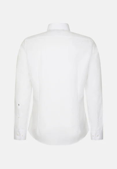 Slim Business Hemd Uni in Weiß |  Seidensticker Onlineshop
