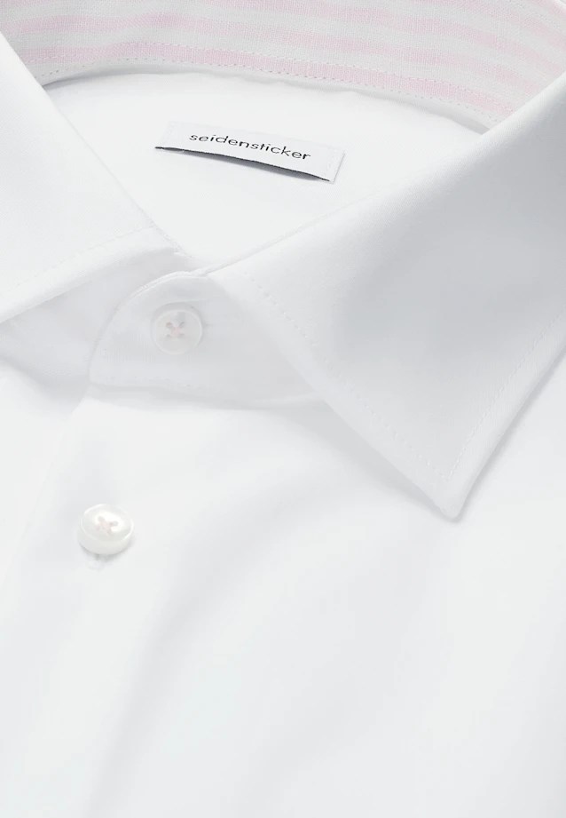 Slim Business Hemd Uni in Weiß |  Seidensticker Onlineshop