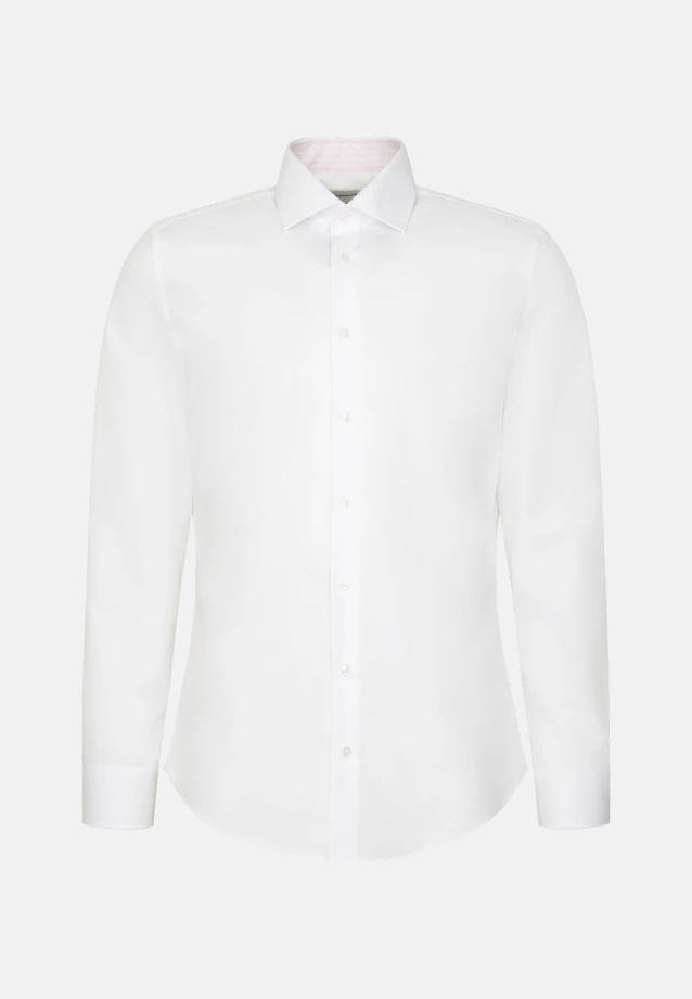 Slim Business Hemd Uni in Weiß |  Seidensticker Onlineshop