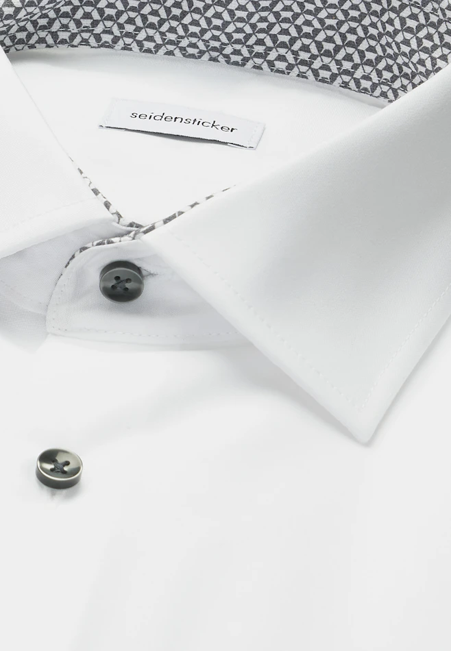 Slim Chemise d'affaires Uni dans Blanc | Boutique en ligne Seidensticker