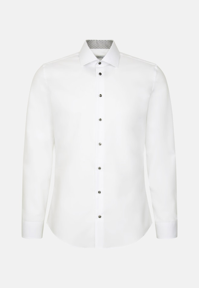 Slim Chemise d'affaires Uni dans Blanc | Boutique en ligne Seidensticker