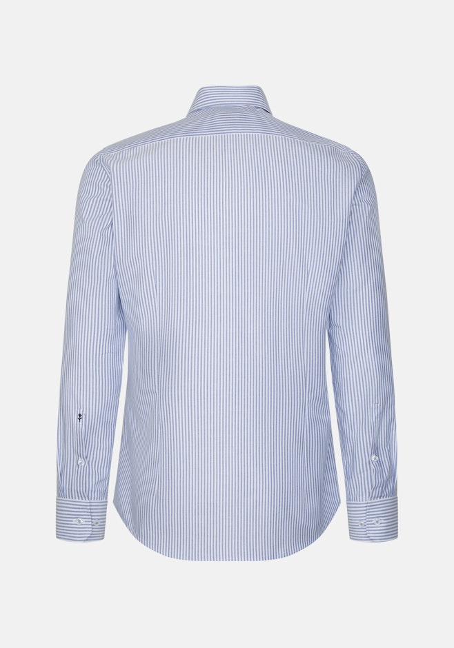 Slim Business Hemd Streifen in Hellblau | Seidensticker Onlineshop