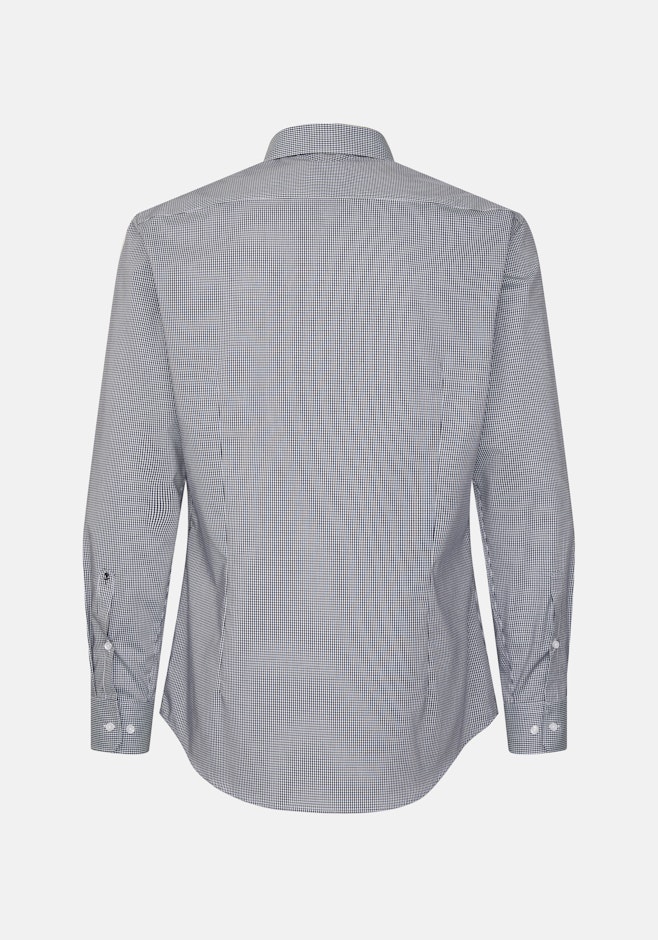 Shaped Chemise d'affaires carreaux dans Bleu Foncé | Boutique en ligne Seidensticker