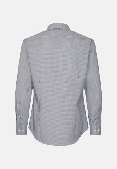 Shaped Chemise d'affaires carreaux in Bleu Foncé |  Seidensticker Onlineshop