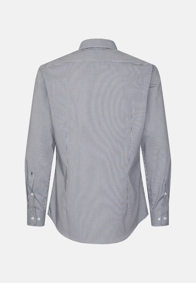 Shaped Chemise d'affaires carreaux in Bleu Foncé |  Seidensticker Onlineshop