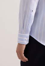 Slim Business Hemd Gestreift in Mittelblau |  Seidensticker Onlineshop