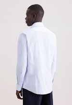 Slim Casual Hemd Gestreift in Hellblau |  Seidensticker Onlineshop