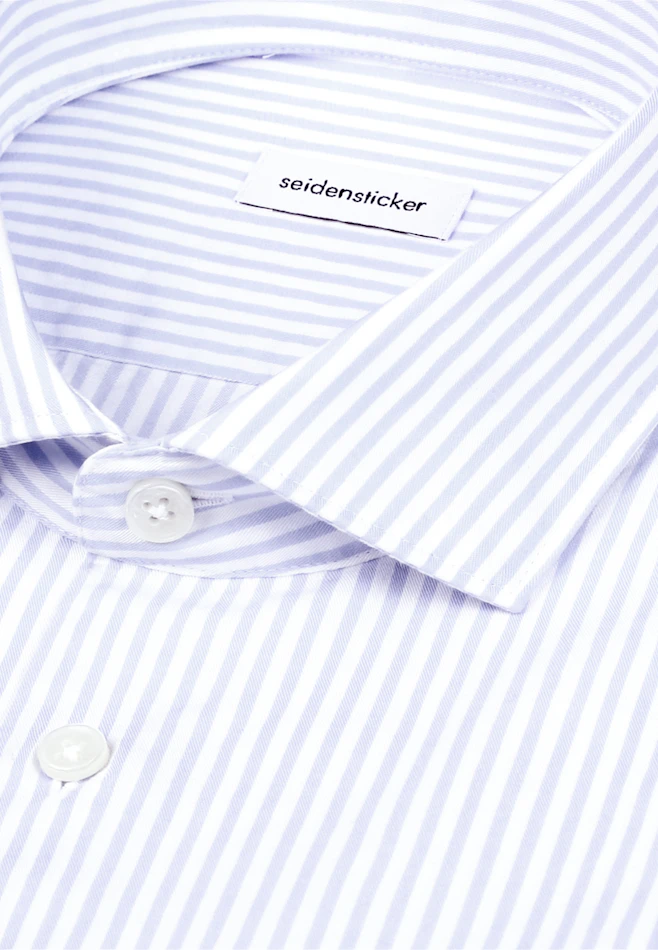 Slim Chemise décontractée Rayures dans Bleu Clair | Boutique en ligne Seidensticker