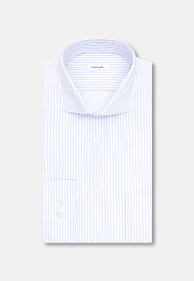 Slim Casual Hemd Gestreift in Hellblau | Seidensticker Onlineshop