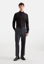 Shaped Jersey shirt Uni in Schwarz |  Seidensticker Onlineshop