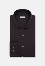 Shaped Jerseyhemd Uni in Schwarz |  Seidensticker Onlineshop