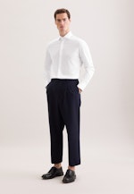 Shaped Jersey shirt Uni in Weiß |  Seidensticker Onlineshop