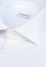 Shaped Jersey shirt Uni in Weiß |  Seidensticker Onlineshop