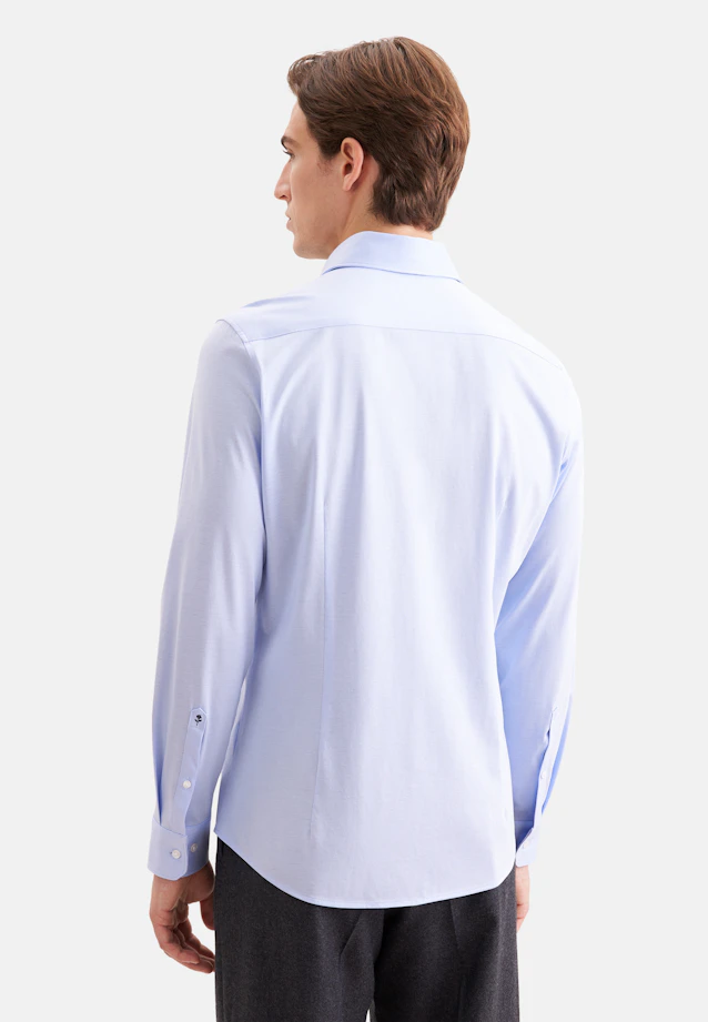 Shaped Jersey shirt Uni in Hellblau |  Seidensticker Onlineshop