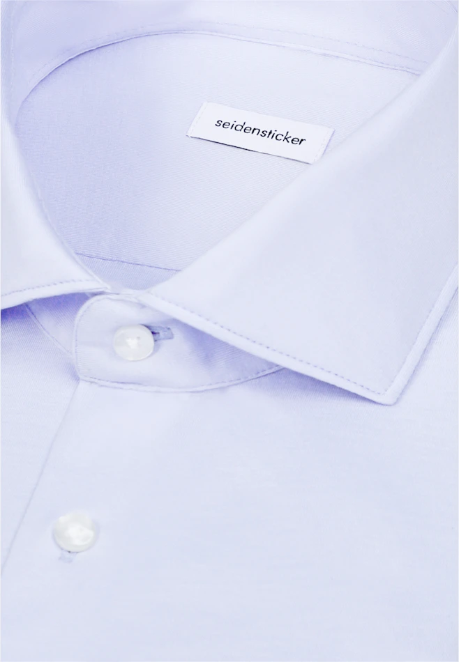 Shaped Jersey shirt Uni in Hellblau | Seidensticker online shop