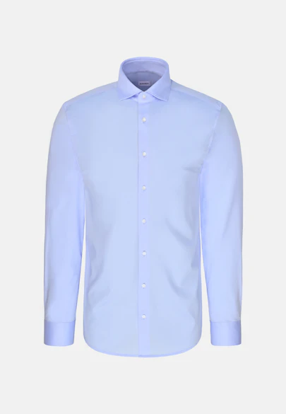 Shaped Jersey shirt Uni in Hellblau |  Seidensticker Onlineshop