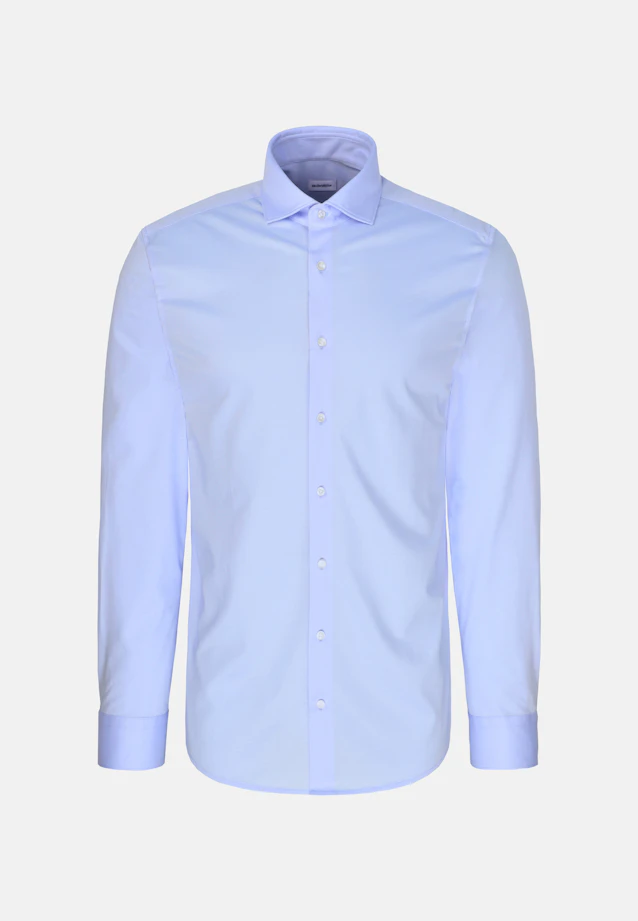Shaped Jersey shirt Uni in Hellblau |  Seidensticker Onlineshop