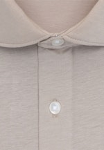 Shaped Chemise en jersey Uni in Beige |  Seidensticker Onlineshop