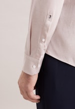 Shaped Chemise en jersey Uni in Beige |  Seidensticker Onlineshop