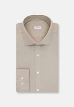 Shaped Jersey shirt Uni in Beige |  Seidensticker Onlineshop