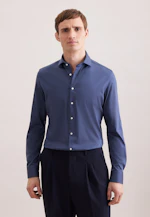 Shaped Jerseyhemd Uni in Grau |  Seidensticker Onlineshop