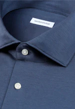 Shaped Jerseyhemd Uni in Grau |  Seidensticker Onlineshop