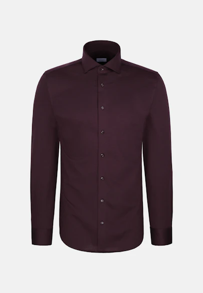 Shaped Chemise en jersey Uni in Rouge |  Seidensticker Onlineshop