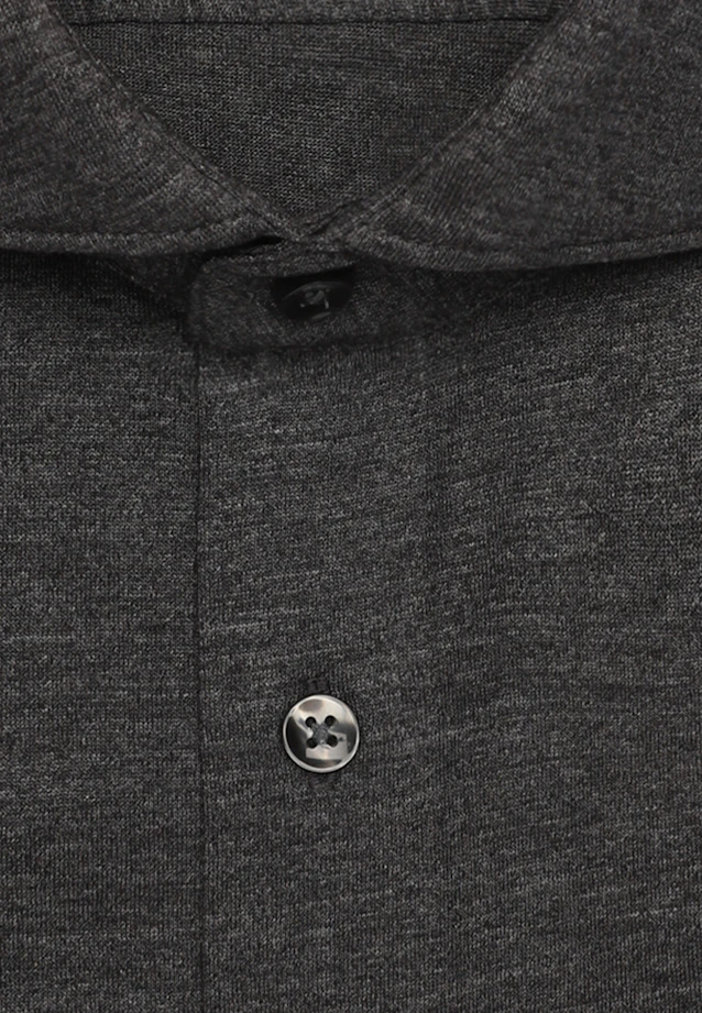 Shaped Jersey shirt Uni in Grey |  Seidensticker Onlineshop