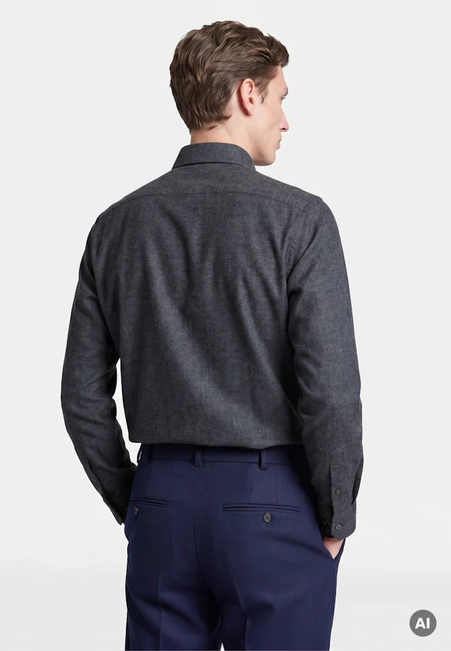 Shaped Jersey shirt Uni in Grey | Seidensticker online shop