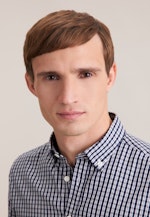 Slim Casual Hemd Karo in Dunkelblau |  Seidensticker Onlineshop