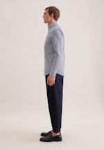 Slim Casual Hemd Karo in Dunkelblau |  Seidensticker Onlineshop