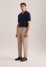 Regular Polo Uni in Dunkelblau |  Seidensticker Onlineshop