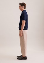 Regular Polo Uni in Dunkelblau |  Seidensticker Onlineshop