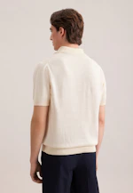 Kragen Polo Uni in Ecru |  Seidensticker Onlineshop
