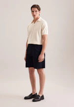 Kragen Polo Uni in Ecru |  Seidensticker Onlineshop