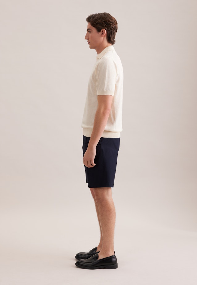 Regular Polo Uni in Ecru |  Seidensticker Onlineshop