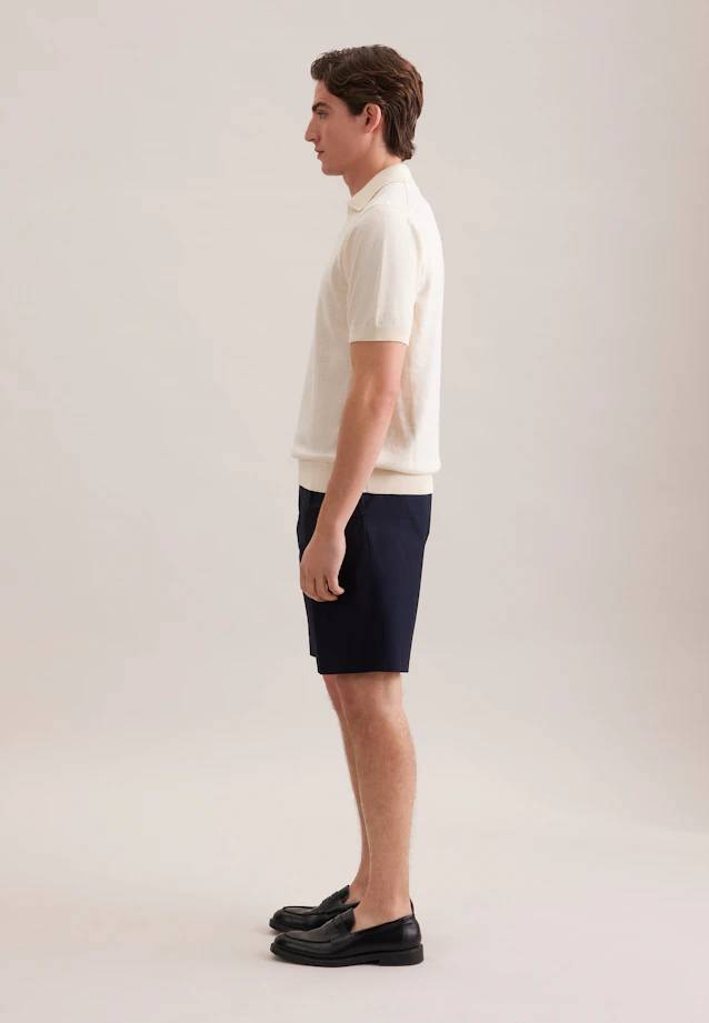 Kragen Polo Uni in Ecru |  Seidensticker Onlineshop