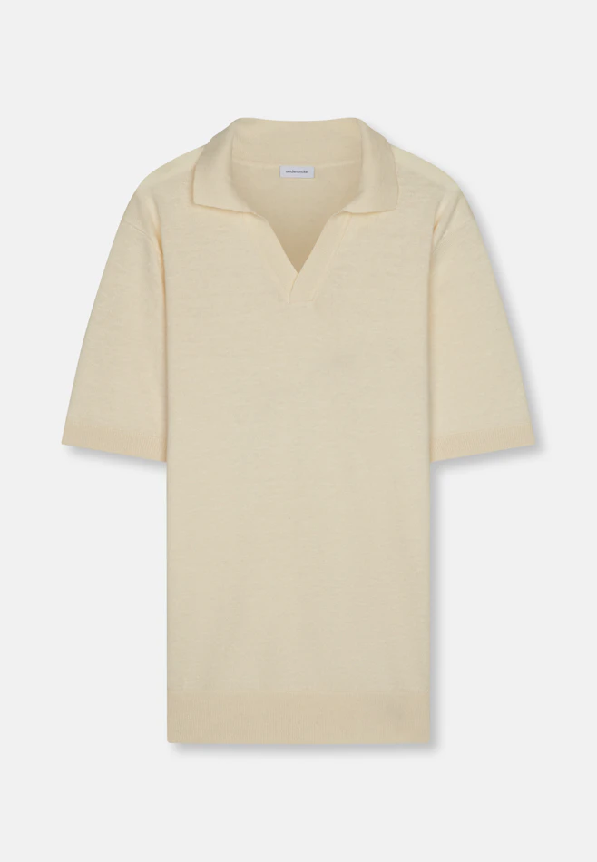 Regular Polo Uni in Ecru | Seidensticker Onlineshop