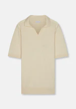 Kragen Polo Uni in Ecru |  Seidensticker Onlineshop
