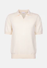 Kragen Polo Uni in Ecru |  Seidensticker Onlineshop