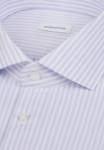 Regular Business Hemd Gestreift in Mittelblau |  Seidensticker Onlineshop