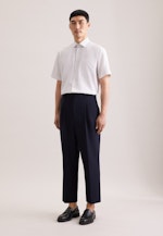 Regular Business Hemd Druck in Beige |  Seidensticker Onlineshop